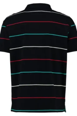 SAILING COMP Polo-Shirt navy gestreift