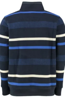 SAILING COMP Sweat-Shirt navy gestreift