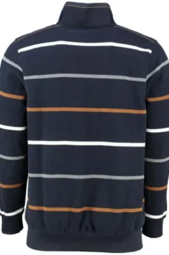 SAILING COMP Sweat-Shirt navy gestreift