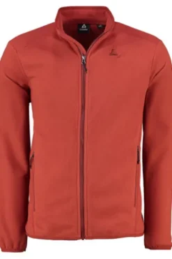 SCHOEFFEL Fleece Jacke Ash dark crabapple Regular Fit