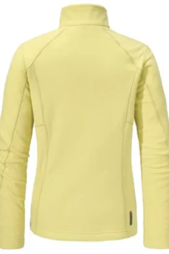SCHOEFFEL Fleece-Jacke Leona gelb