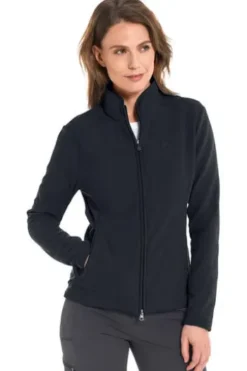 SCHOEFFEL Fleecejacke Leona schwarz aus recyceltem Material