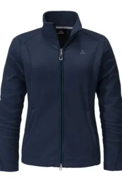 SCHOEFFEL Fleece-Jacke Leona marine