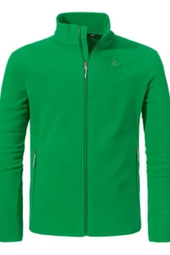 SCHOEFFEL Fleece Jacke Qutang grün schnell trocknen