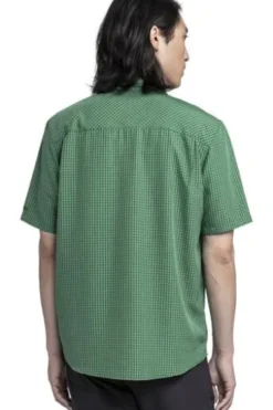 SCHOEFFEL Hemd Circ Dalfoss fir green kariert Regular Fit
