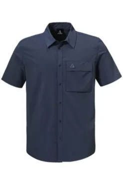 SCHOEFFEL Hemd Dooser navy blazer Regular Fit