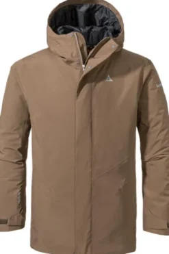 SCHOEFFEL Parka Froda coffee winddicht, wasserdicht, atmungsaktiv