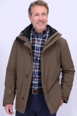 SCHOEFFEL Parka Froda coffee winddicht, wasserdicht, atmungsaktiv
