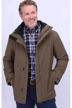 SCHOEFFEL Parka Froda coffee winddicht, wasserdicht, atmungsaktiv