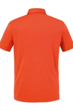 SCHOEFFEL Polo-Shirt CIRC Tauron orange