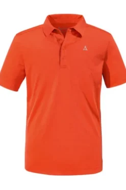 SCHOEFFEL Polo-Shirt CIRC Tauron orange