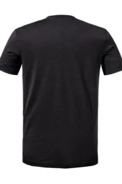 SCHOEFFEL T-Shirt CIRC Sulten schwarz