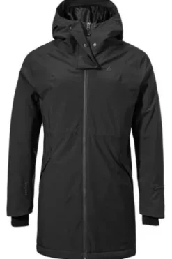 SCHOEFFEL Urban Parka Crivat schwarz