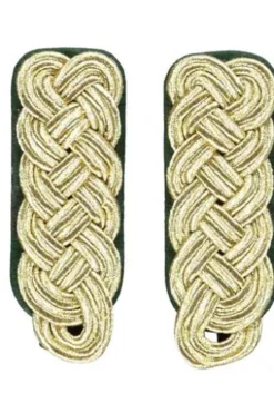Schulterstücke Majorsgeflecht gold