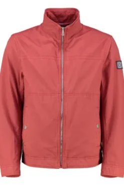 S4 JACKETS Baumwoll Jacke rot Chino