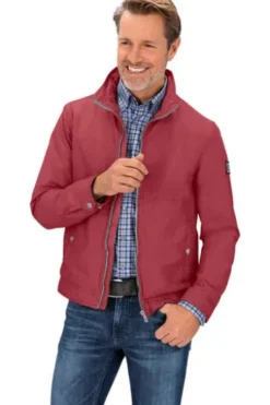 S4 JACKETS Baumwoll Jacke rot Chino