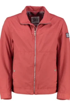 S4 JACKETS Baumwoll Jacke rot Chino