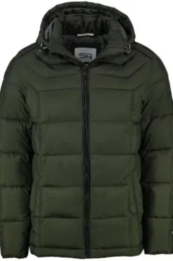 S4 JACKETS Steppjacke Atlanta dunkelgrün wasserabweisend