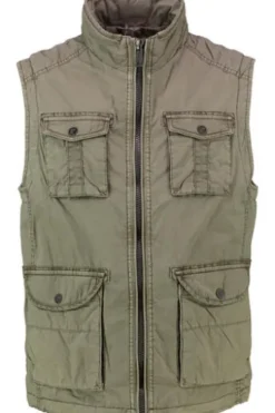S4 JACKETS Weste khaki Cameron