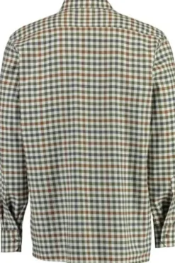 SKOGEN Jagd Flanell Hemd oliv kariert Langarm