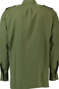 SKOGEN Jagd-Hemd oliv Regular Fit Langarm