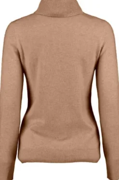 S.MARLON Rollkragen Pullover caramel aus hochwertigem Cashmere