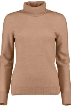 S.MARLON Rollkragen Pullover caramel aus hochwertigem Cashmere