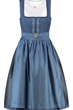 SPIETH & WENSKY Dirndl blau Fibi (70 cm)