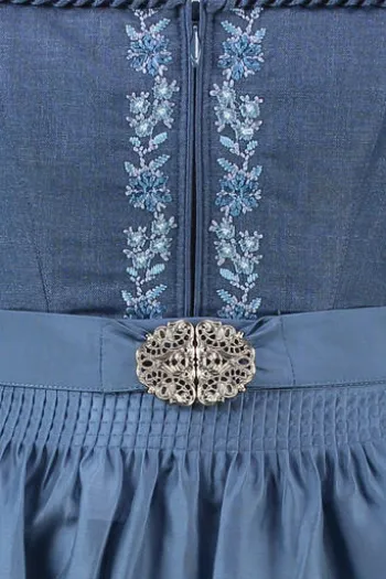 SPIETH & WENSKY Dirndl blau Fibi (70 cm)