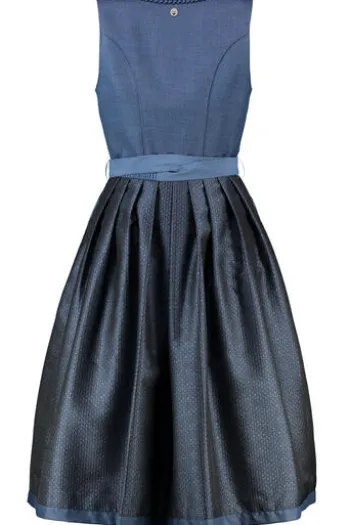 SPIETH & WENSKY Dirndl blau Fibi (70 cm)