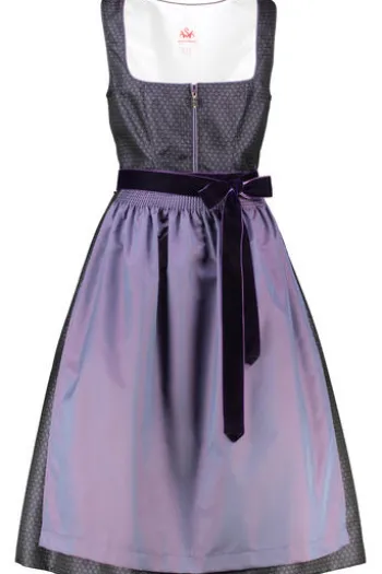 SPIETH & WENSKY Dirndl Emmi Midi lila