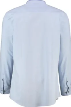 SPIETH & WENSKY Hemd Falkensee hellblau einfarbig Slim Fit