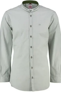 SPIETH & WENSKY Hemd Hubertus grün kariert Slim Fit