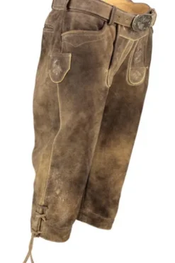 SPIETH & WENSKY Leder Kniebundhose Brunhold serengeti