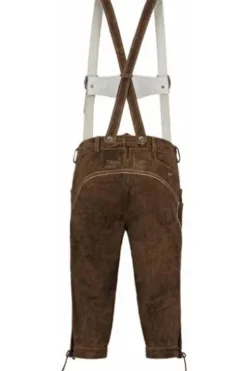 SPIETH & WENSKY Leder Kniebundhose Valentin braun