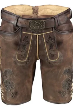 SPIETH & WENSKY Leder Short Brutus zeder Ziegenleder