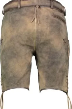 SPIETH & WENSKY Leder-Shorts Archibald caribo Ziegenleder