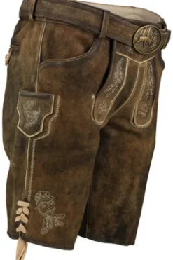 SPIETH & WENSKY Leder Shorts Dettelbach cuba Ziegenleder