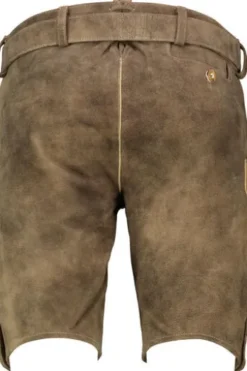 SPIETH & WENSKY Leder Shorts Rampoldi honey Ziegenleder