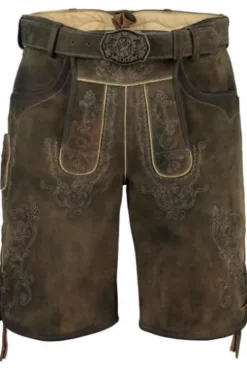 SPIETH & WENSKY Magnet Lederhose schiefer