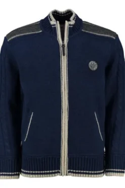SPIETH & WENSKY Strickjacke Betzbach blau