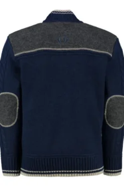 SPIETH & WENSKY Strickjacke Betzbach blau