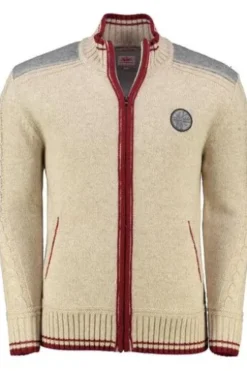 SPIETH & WENSKY Strickjacke Betzbach beige