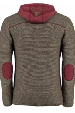SPIETH & WENSKY Strickjacke Dakar braun