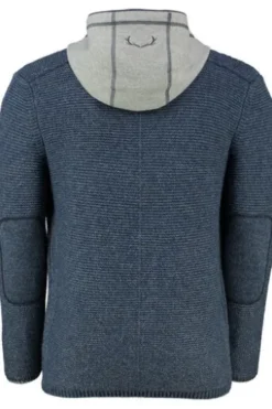 SPIETH & WENSKY Strickjacke Echo jeansblau