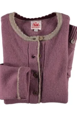 SPIETH & WENSKY Strickjacke Enza altrosa