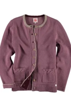 SPIETH & WENSKY Strickjacke Enza altrosa