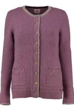 SPIETH & WENSKY Strickjacke Enza altrosa