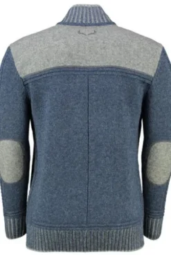 SPIETH & WENSKY Strickjacke Erato jeansblau