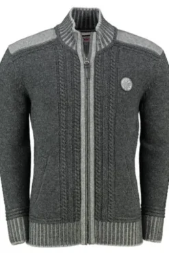 SPIETH & WENSKY Strickjacke Erato anthrazit